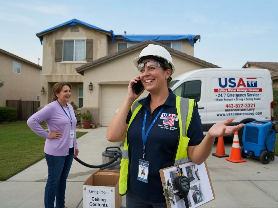 Ceiling Water Damage Restoration Ogden, IL FAQs